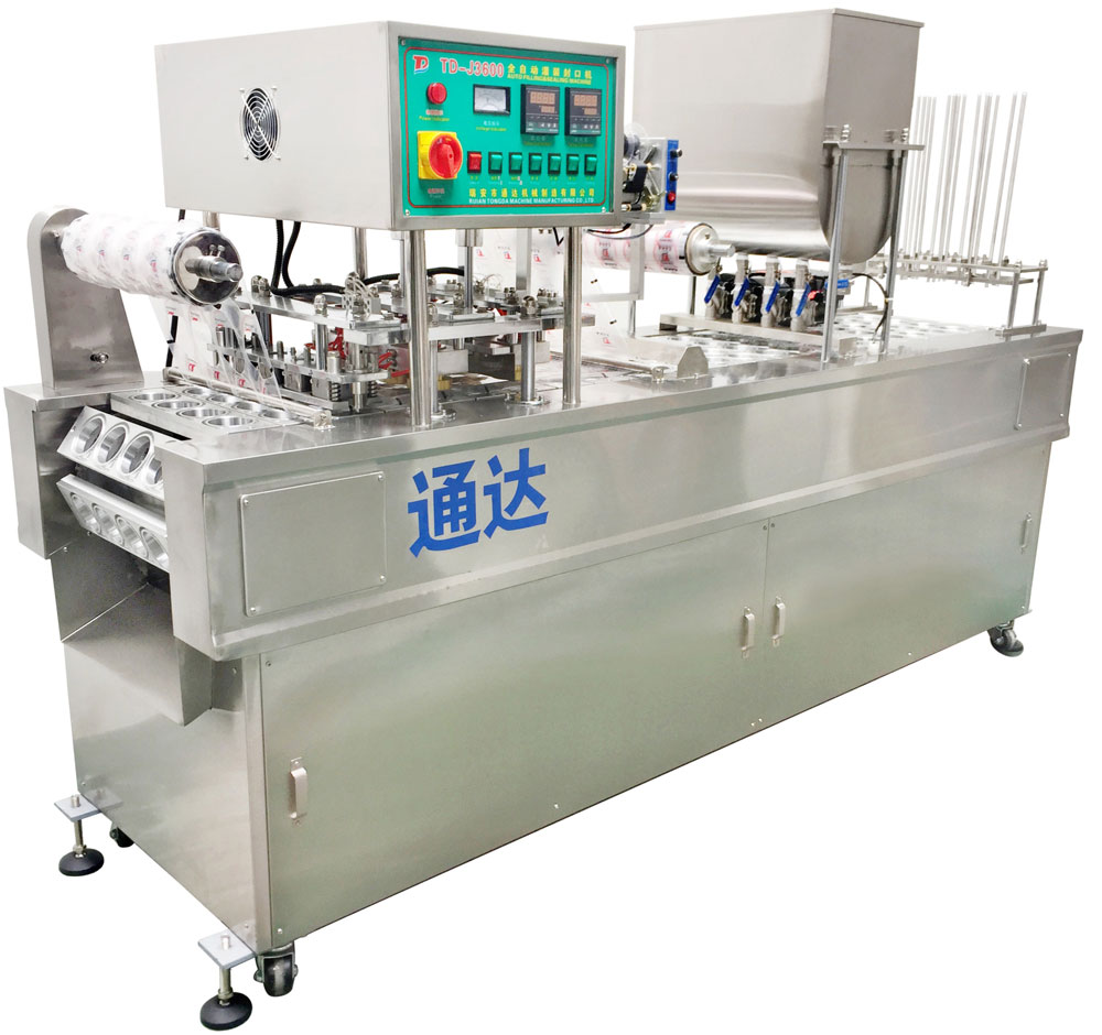 JXS系列機械式豆漿牛奶灌裝封口機